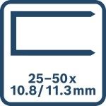 Agrafador para madeira sem fio EXTH18V-50M Professional refª 0601482601 BOSCH Agrafador para madeira sem fio EXTH18V-50M Professional refª 0601482601 BOSCH