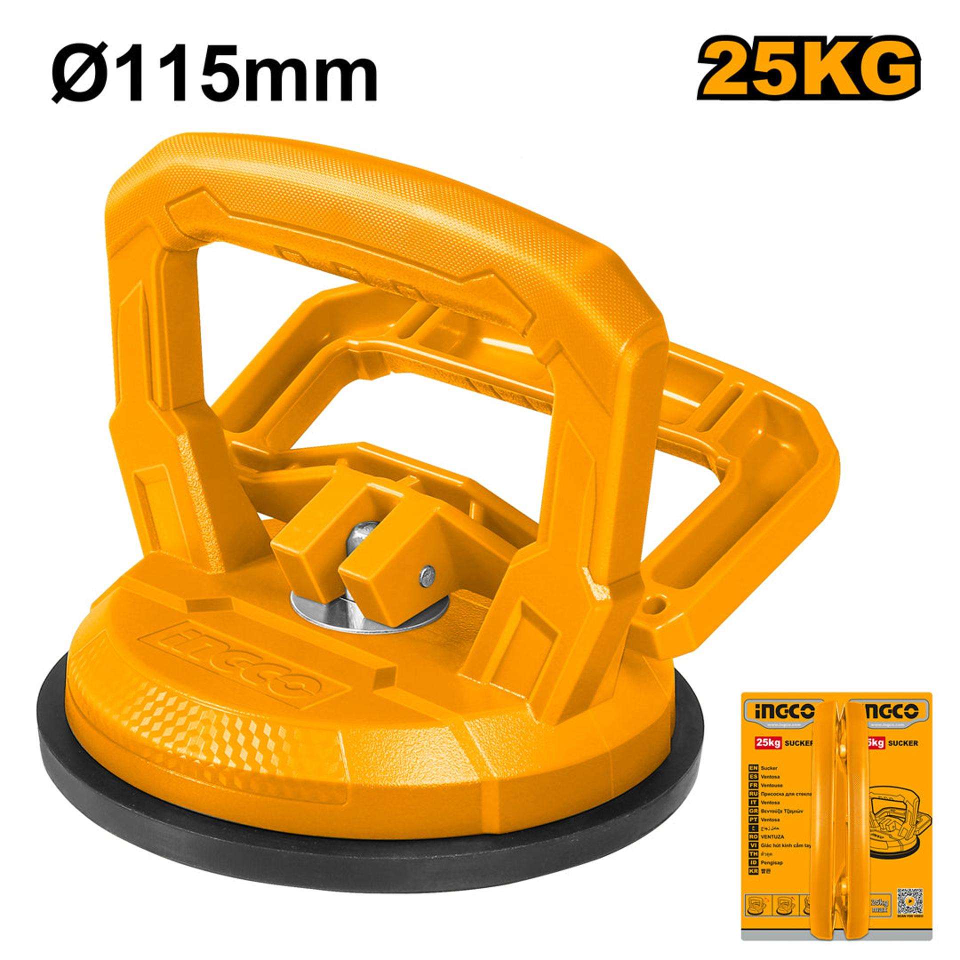 Ventosa simples 25kg refª HSU012501 Ingco