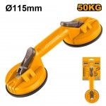 Ventosa dupla 50kg refª HSU025001 Ingco Ventosa dupla 50kg refª HSU025001 Ingco