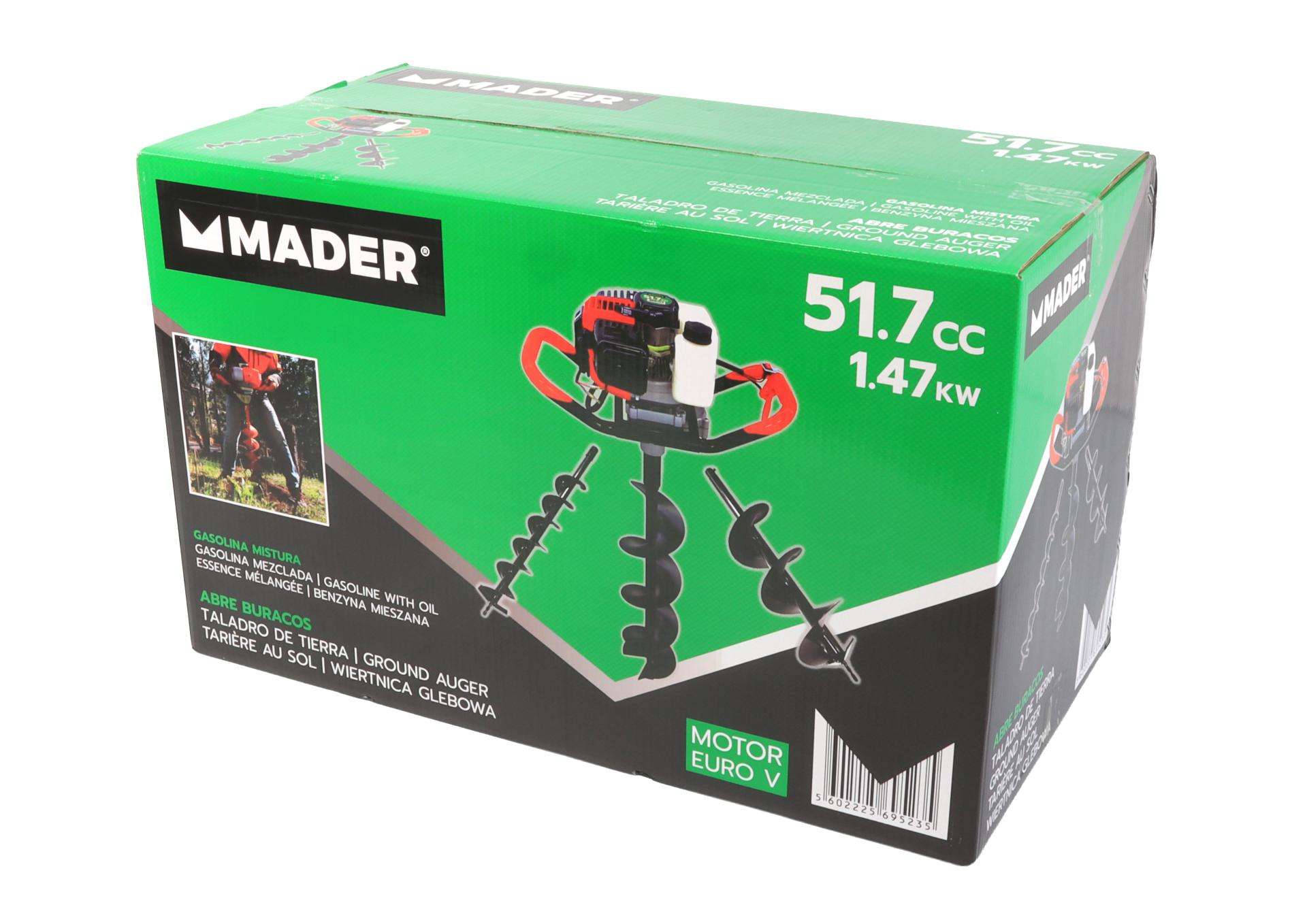 Abre Buracos, 51.7cc, com 3 Brocas refª 69523 MADER