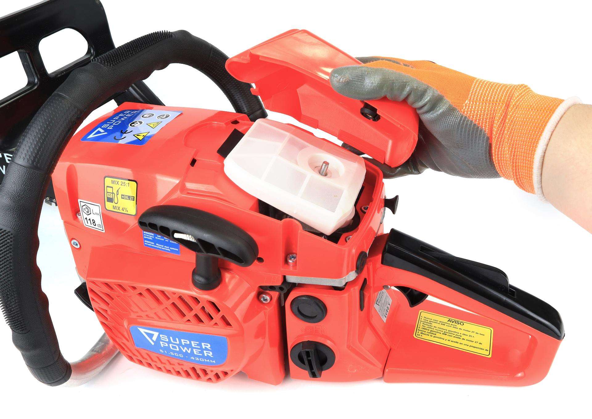 Motosserra, 51.5cc, 430mm refª 48341 SUPER POWER