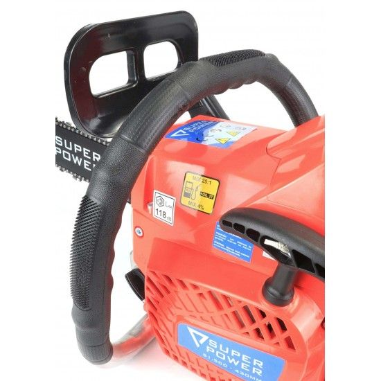 Motosserra, 51.5cc, 430mm refª 48341 SUPER POWER Motosserra, 51.5cc, 430mm refª 48341 SUPER POWER