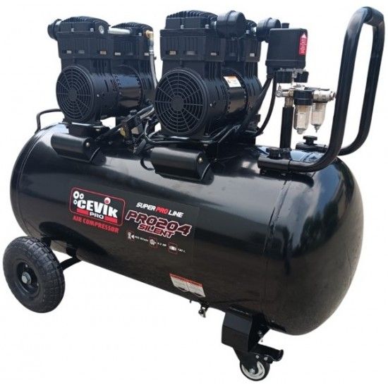 Compressor silencoso 180L 4Hp 230V refª CA-PRO204SILENT Cevik Compressor silencoso 180L 4Hp 230V refª CA-PRO204SILENT Cevik