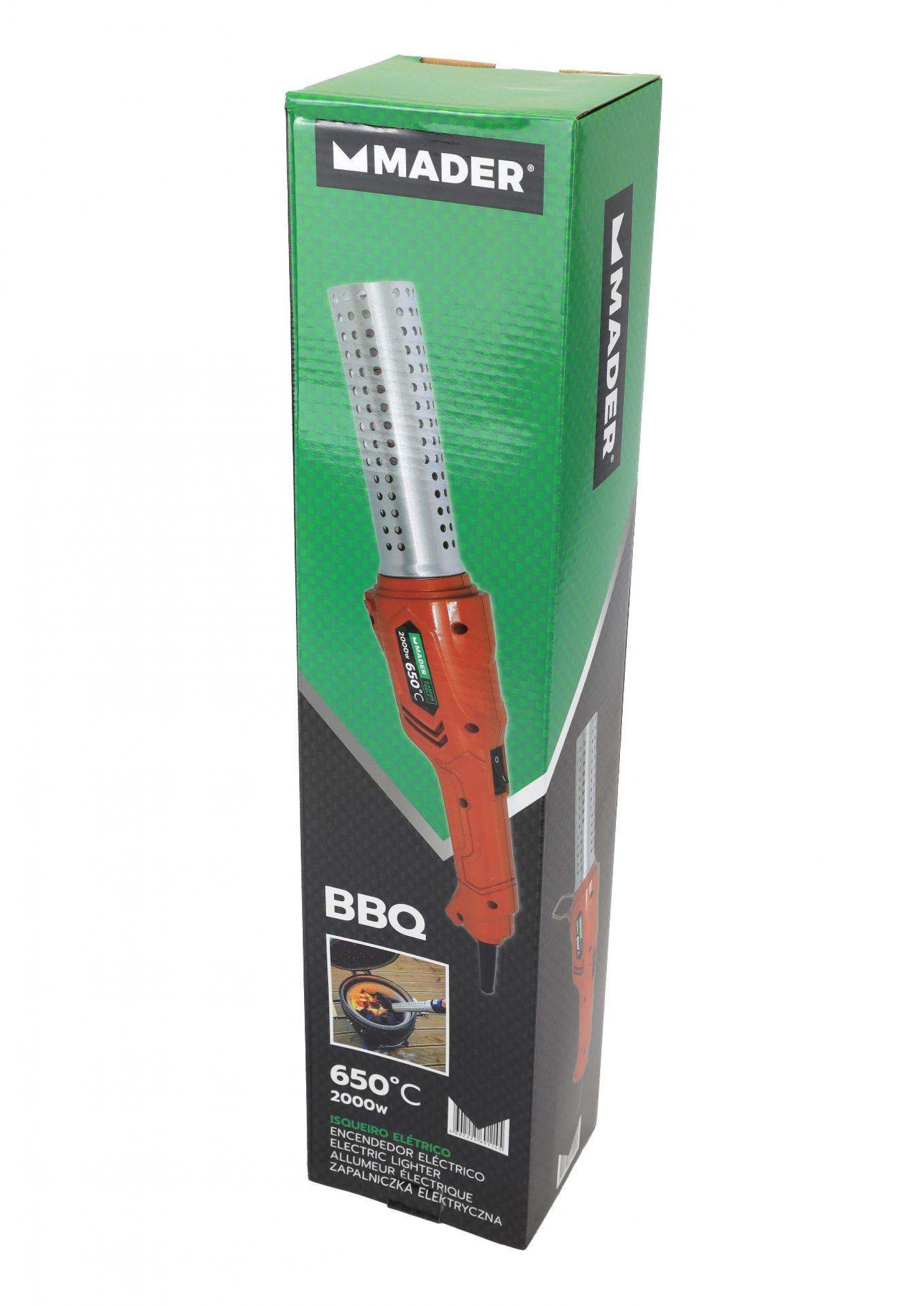 Isqueiro Elétrico, 2000W, BBQ refª 69114 MADER