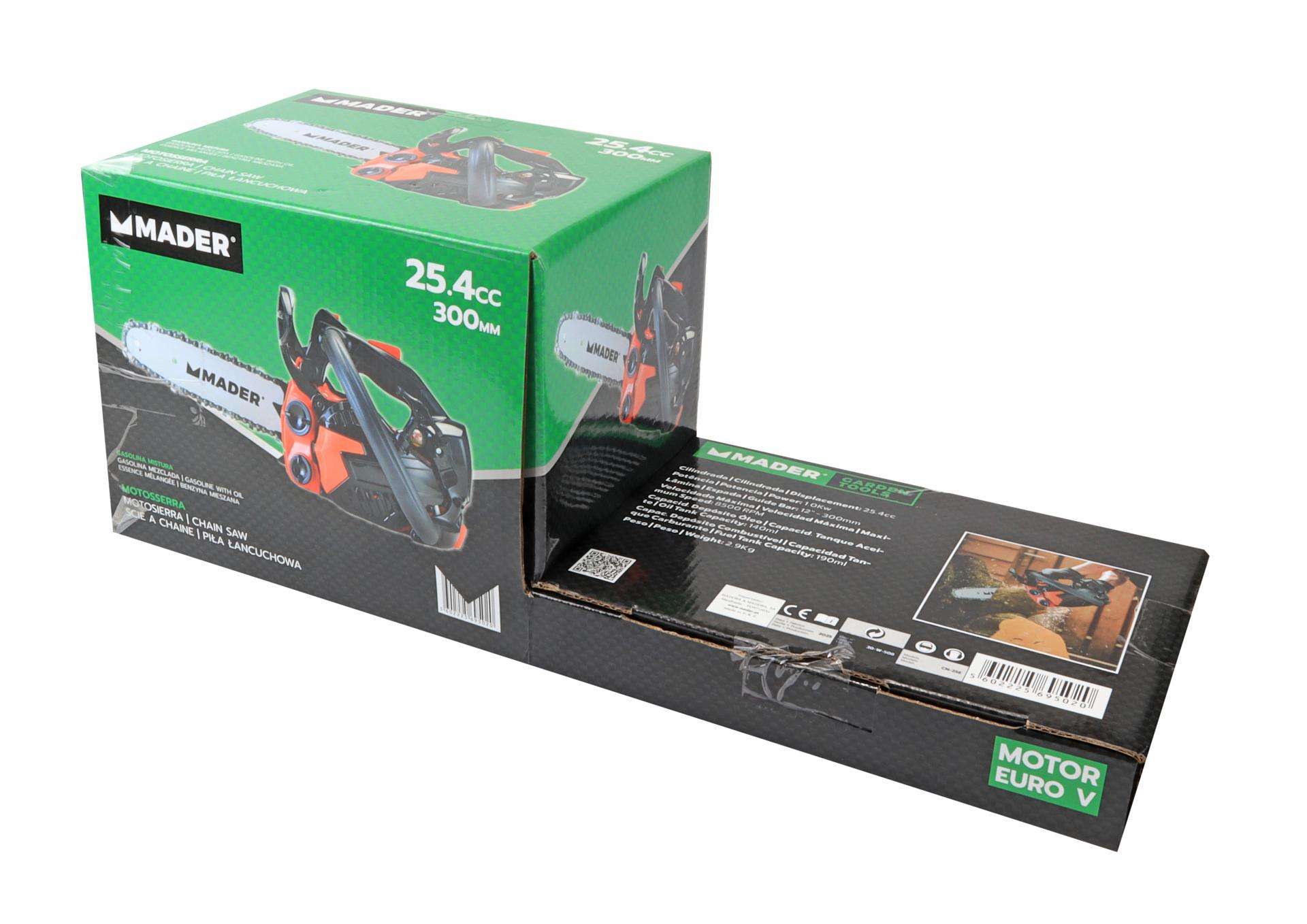 Motosserra, 25.4cc, 12, Podadora refª 69502 MADER