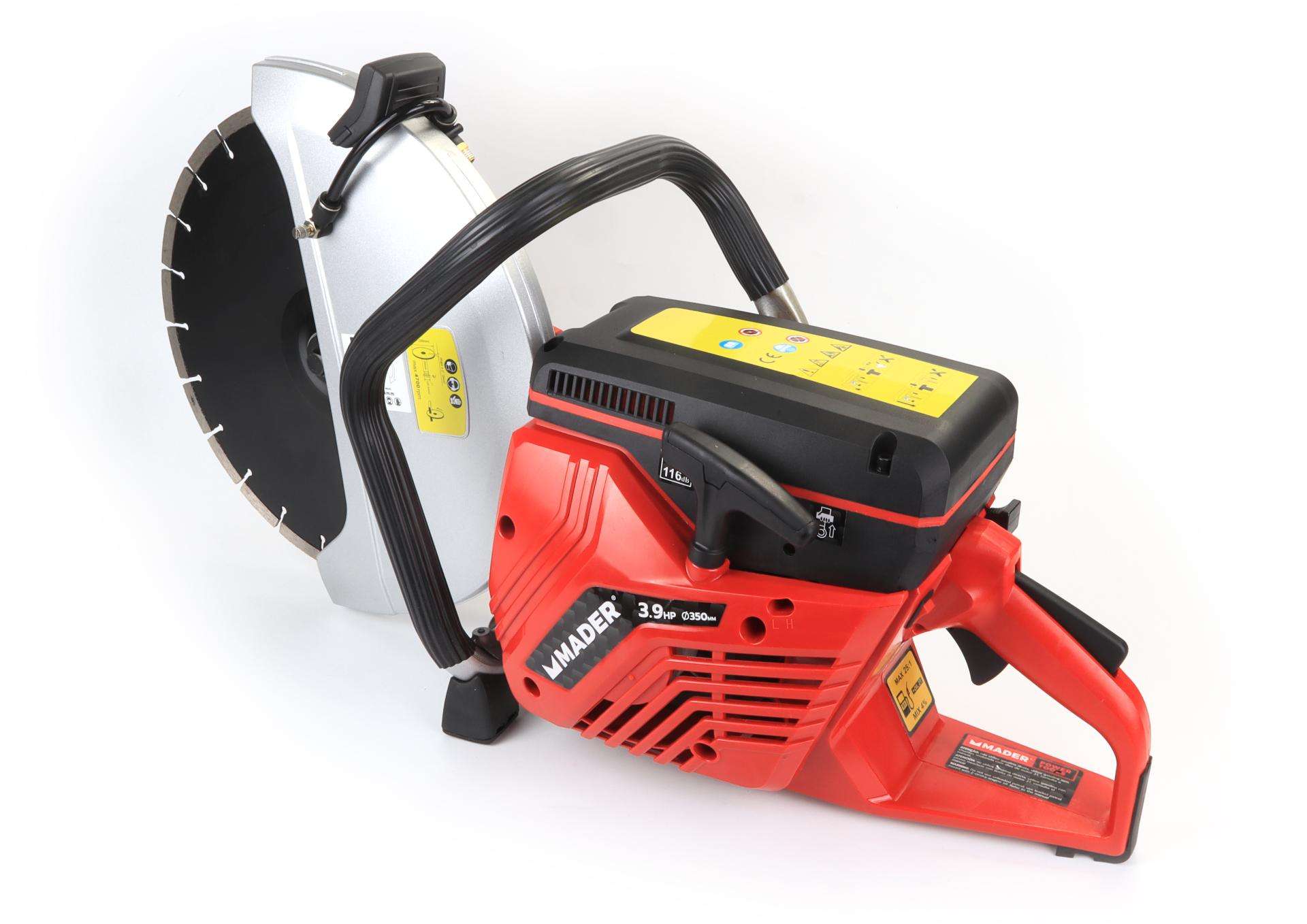 Cortadora de Disco, Cimento, 65cc, 350mm refª 63826 MADER