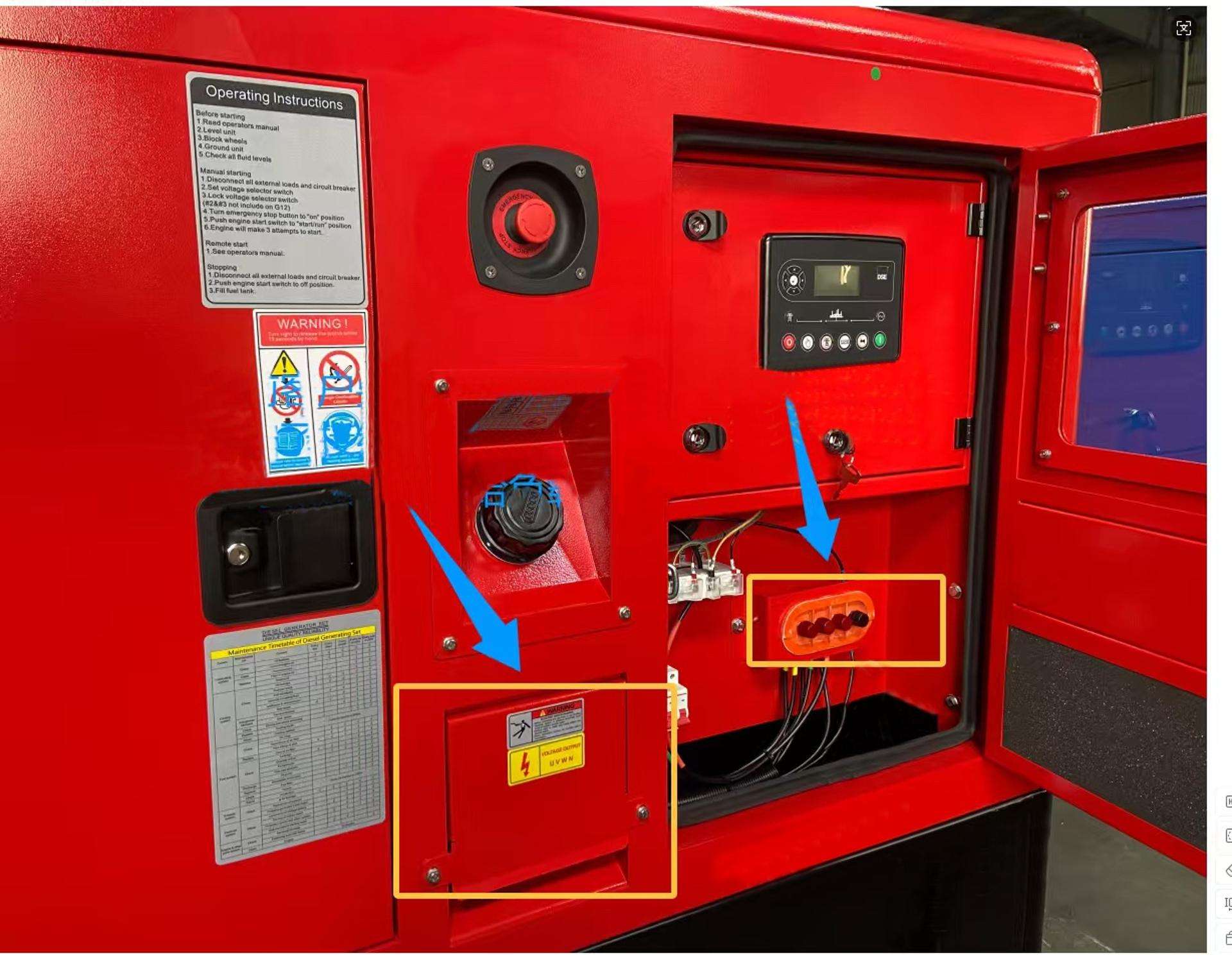 Gerador, Diesel, Trifásico, 25kVA refª 63616 MADER