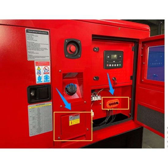 Gerador, Diesel, Trifásico, 25kVA refª 63616 MADER Gerador, Diesel, Trifásico, 25kVA refª 63616 MADER