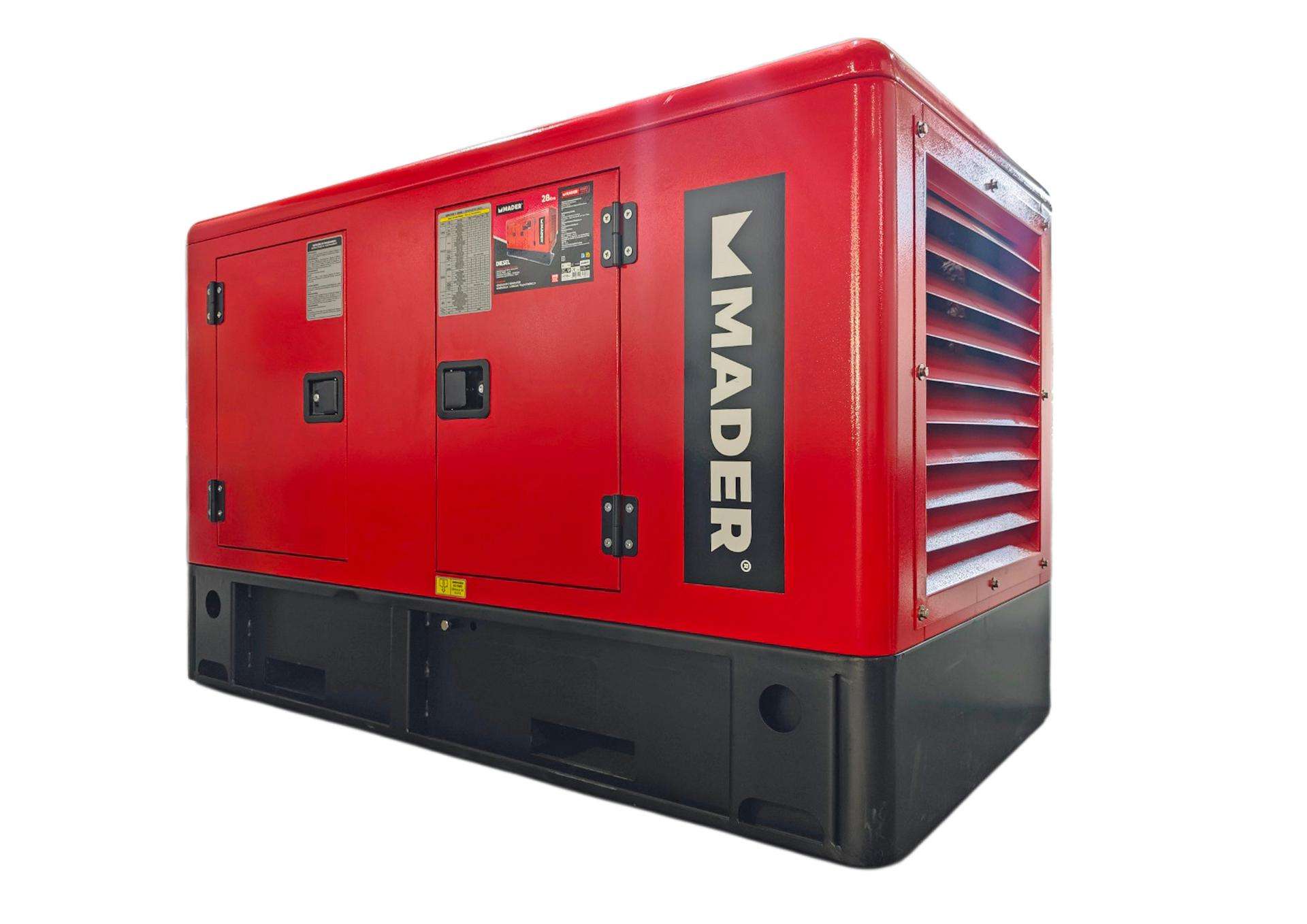 Gerador, Diesel, Trifásico, 25kVA refª 63616 MADER