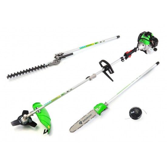 Roçadora, Multifunções 4IN1, 52cc refª 48207 SAURIUM Roçadora, Multifunções 4IN1, 52cc refª 48207 SAURIUM