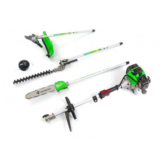 Roçadora, Multifunções 4IN1, 52cc refª 48207 SAURIUM Roçadora, Multifunções 4IN1, 52cc refª 48207 SAURIUM