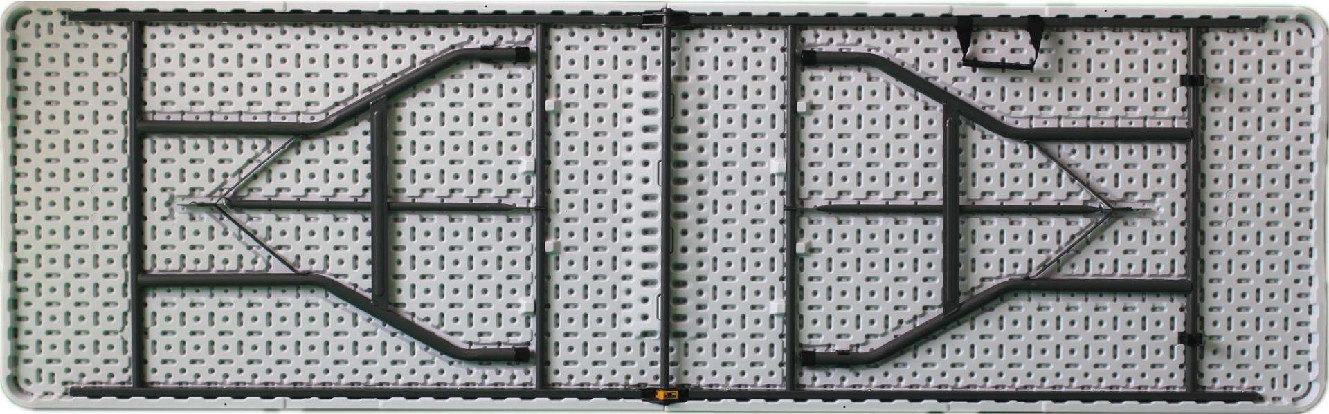 Mesa Retangular, Dobrável, 240x74x74cm refª 31322 MADER