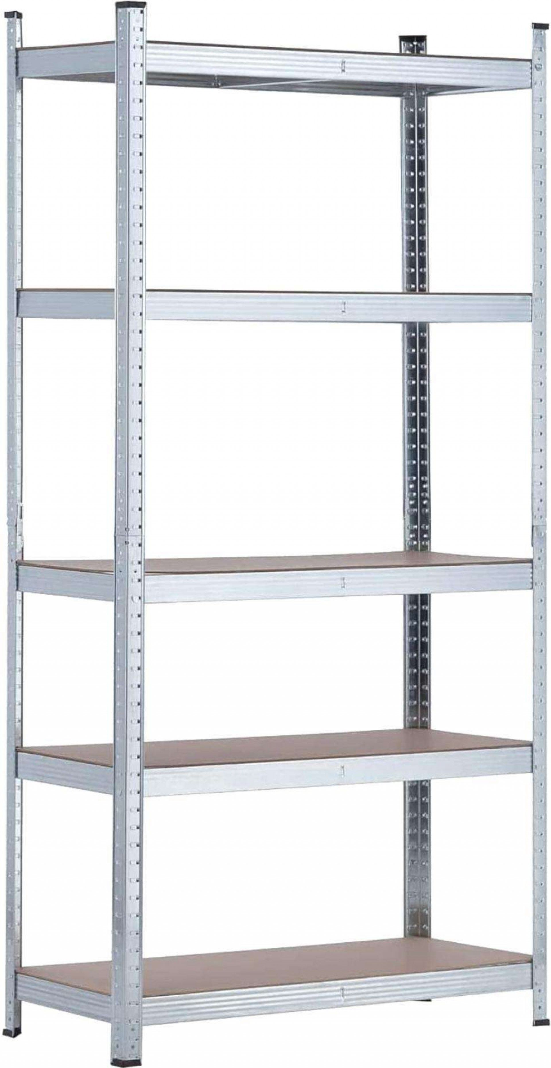 Estante Metal, 5 Prateleiras de MDF, 180cm refª 28715 MADER