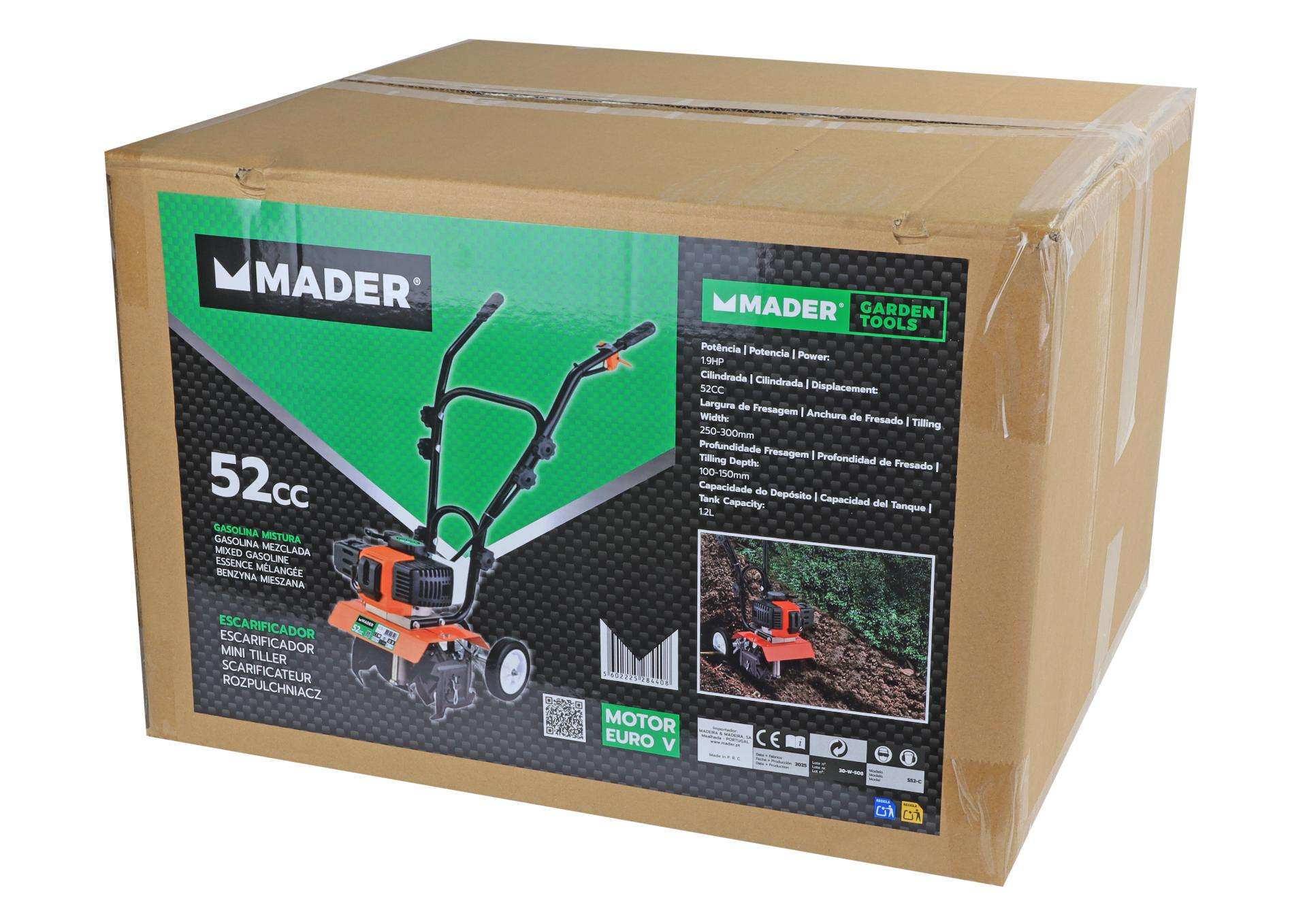 Escarificador, 52cc, 300mm refª 28440 MADER