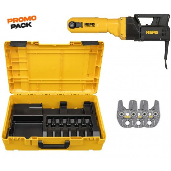 Prensa el�ctrica Power-Press SE XL-Boxx + 3 tenazes (U16; U20; U25) ref� 572x04_R220 REMS