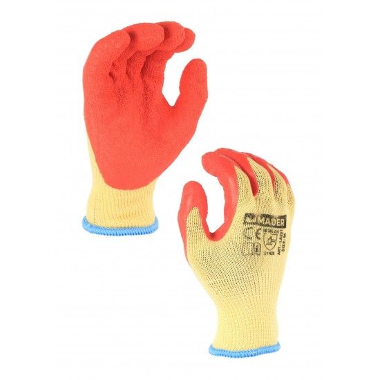 Luvas de Proteção, Algodão + Latex, XL refª 96337 MADER Luvas de Proteção, Algodão + Latex, XL refª 96337 MADER