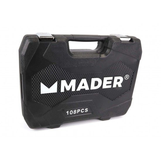 Mala ferramentas Chrome Vanadium 108pç refª 61174 MADER Mala ferramentas Chrome Vanadium 108pç refª 61174 MADER