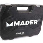 Mala ferramentas Chrome Vanadium 108pç refª 61174 MADER Mala ferramentas Chrome Vanadium 108pç refª 61174 MADER