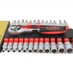 Mala ferramentas ¼ Chrome Vanadium 28pç refª 61179 MADER Mala ferramentas ¼ Chrome Vanadium 28pç refª 61179 MADER