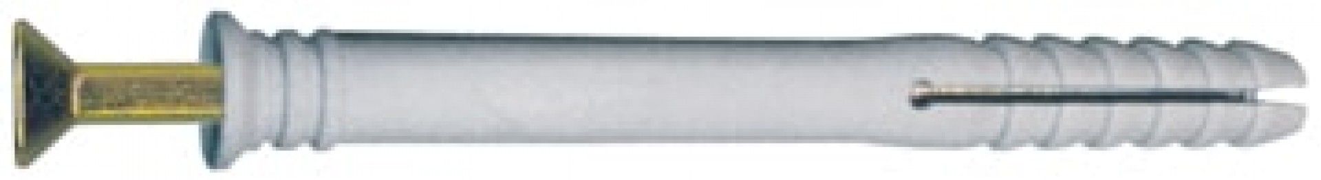 Bucha nylon TP-1 6x40mm cx 100pç refª 121.0025 MACFER