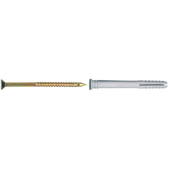 Bucha nylon TP-1 6x40mm cx 100pç refª 121.0025 MACFER Bucha nylon TP-1 6x40mm cx 100pç refª 121.0025 MACFER