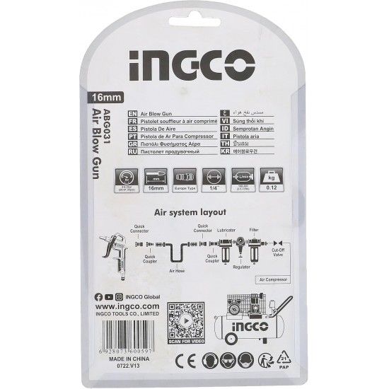 Pistola de ar 3mm (p) refª ABG031 IngCo Pistola de ar 3mm (p) refª ABG031 IngCo