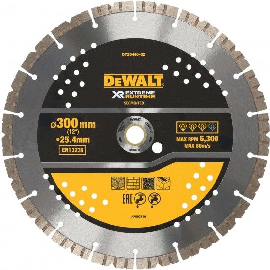 Disco Diamante Elite 300mm Xtreme Multi-usos ref� DT20460-QZ DEWALT