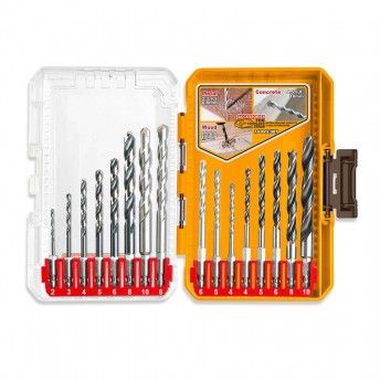 Conjunto de 16 brocas para metal, pedra e madeira ref� AKDL11608 IngCo