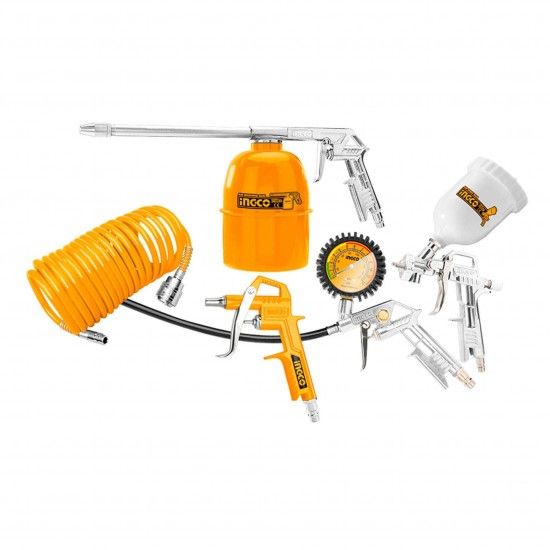 Kit 5 peças profissional de ar comprimido super select refª AKT0053 IngCo Kit 5 peças profissional de ar comprimido super select refª AKT0053 IngCo