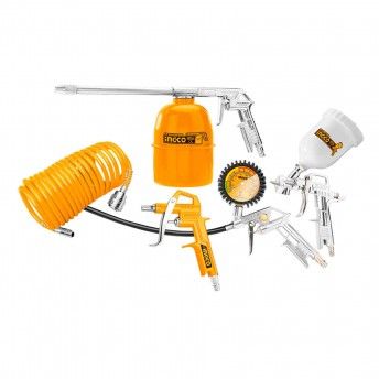 Kit 5 peças profissional de ar comprimido super select refª AKT0053 IngCo Kit 5 peças profissional de ar comprimido super select refª AKT0053 IngCo
