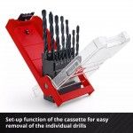 Kit brocas HSS-R 13p� ref� 49423013 Einhell