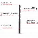 Kit brocas HSS-R 13p� ref� 49423013 Einhell