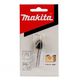 Fresa biseladora 12.7mm enc 8mm 90º refª D-10687 Makita Fresa biseladora 12.7mm enc 8mm 90º refª D-10687 Makita