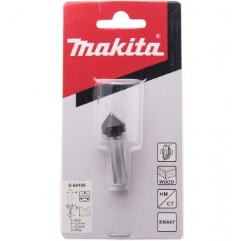 Fresa biseladora 15.9mm enc 8mm 90º refª D-68199 Makita Fresa biseladora 15.9mm enc 8mm 90º refª D-68199 Makita