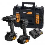 Kit Aparafusadoras DCD86M e DCF86M + 2 Bat 5.0Ah McLaren edition ref� DCK2222MP2T-QW DEWALT