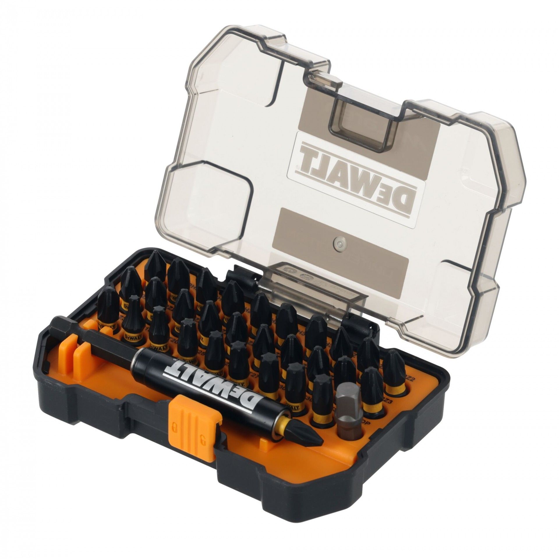 Kit Bits ¼ 32pç McLaren edition refª DT70900T-QZ DEWALT