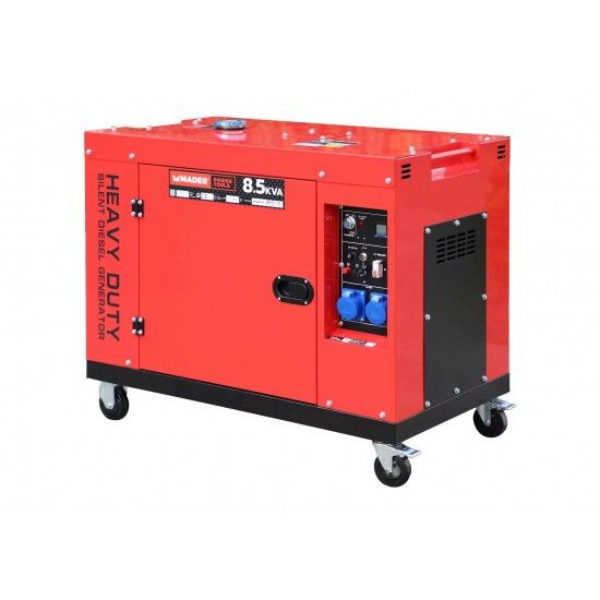 Gerador, Diesel, Monofásico, 8kVA refª 63614 MADER Gerador, Diesel, Monofásico, 8kVA refª 63614 MADER