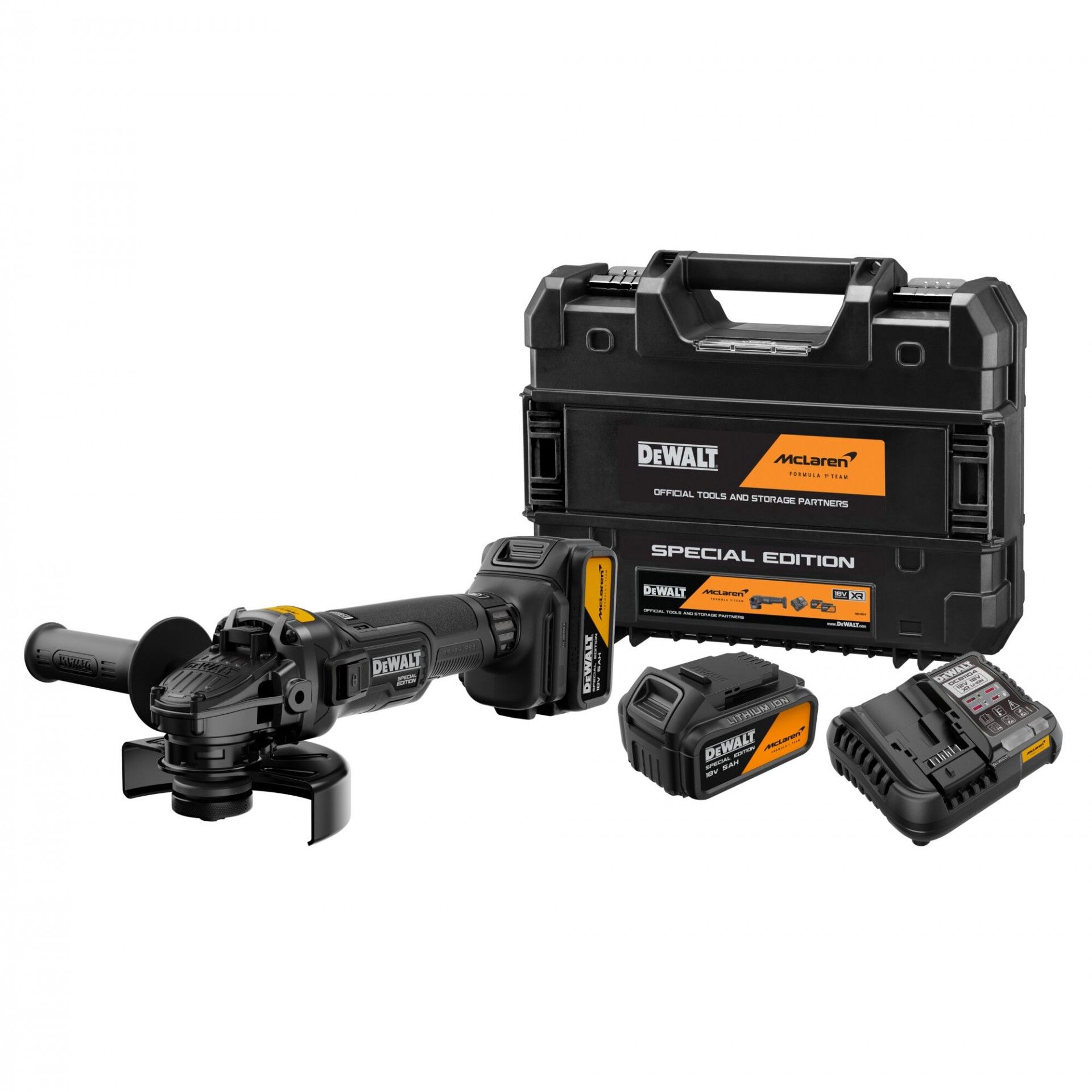 Rebarbadora 125mm 2x5.0Ah McLaren Edition refª DCG45MP2T-QW DEWALT