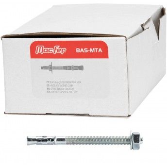 Bucha aço seg. MTA mf BAS-MTA M8 115mm (100pç) refª 120.0086 MACFER Bucha aço seg. MTA mf BAS-MTA M8 115mm (100pç) refª 120.0086 MACFER