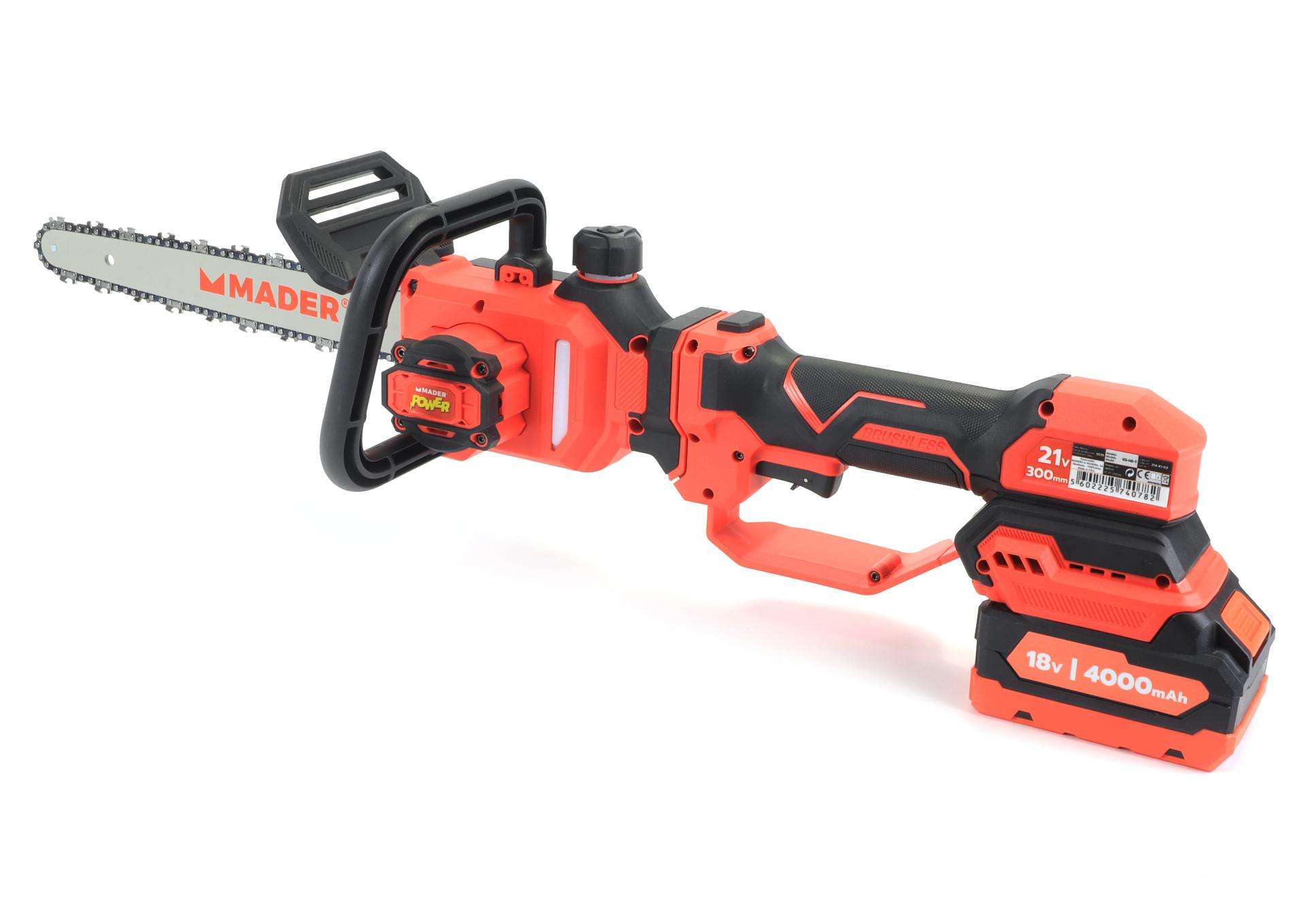 Serra de Podar, Extensível, 21V, 300mm - MADER POWER® refª 74078 MADER