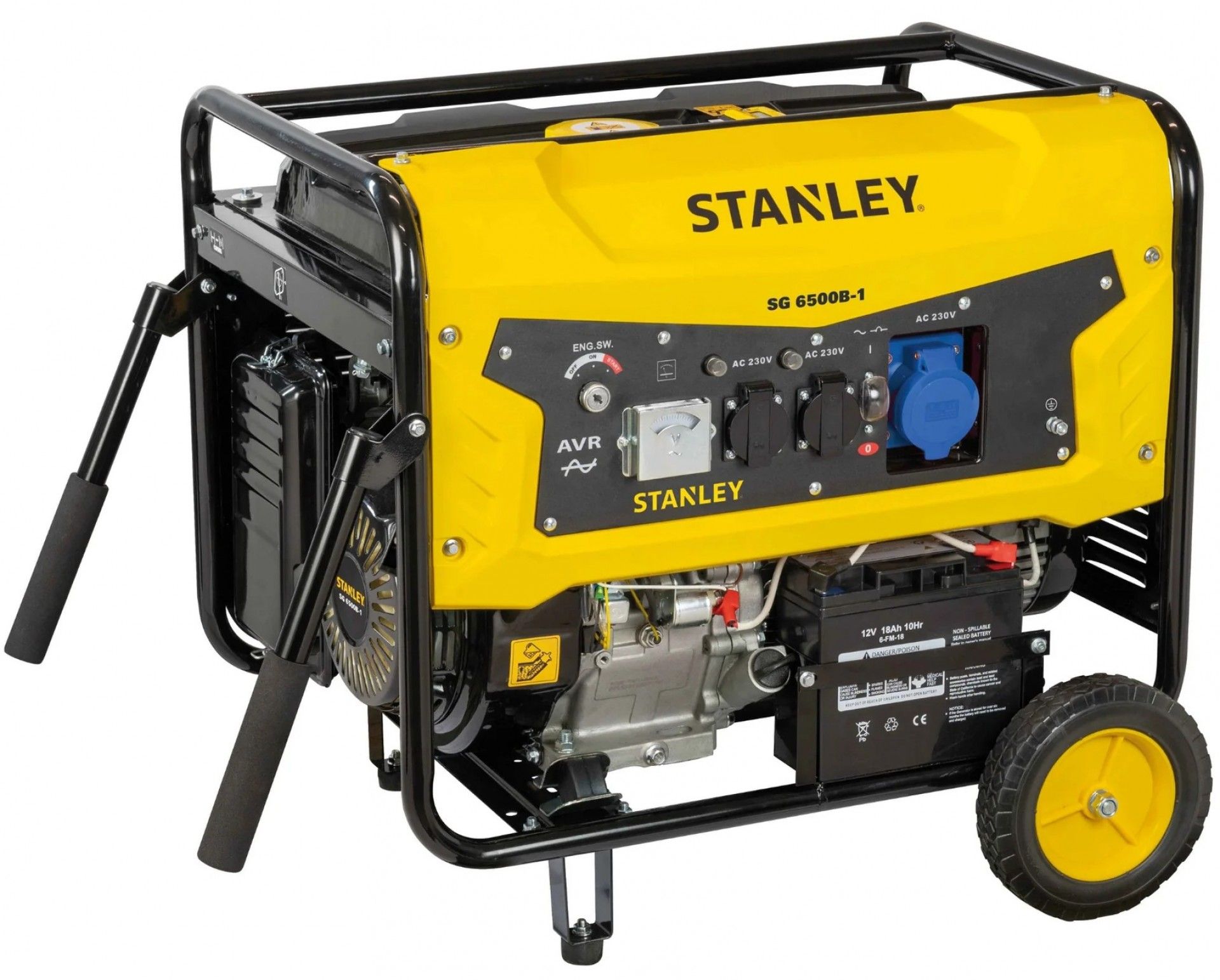 Gerador monofásico 6.5Kw refª SG6500B-1 STANLEY