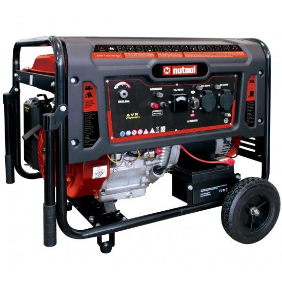 Gerador 7.5Kw 16hp AVR monofásico refª NG7500E NUTOOL Gerador 7.5Kw 16hp AVR monofásico refª NG7500E NUTOOL