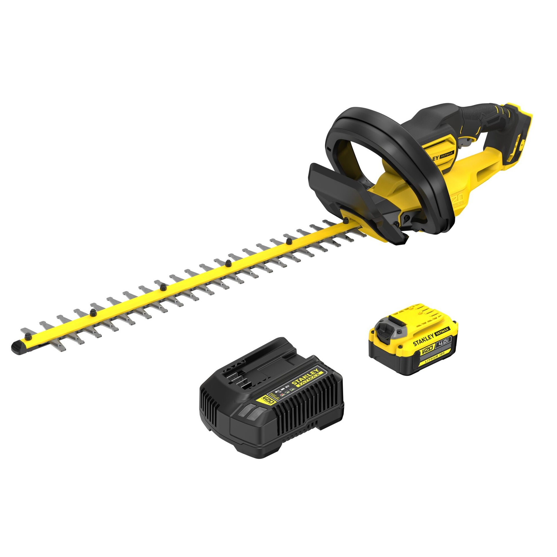 Corta-sebes V20 55cm Bateria 4Ah refª SFMCHT655M1-QW STANLEY