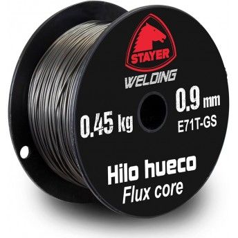Bobine fio fluxado 0.45Kg 0.9mm E71T-GS ref� 2.0797 STAYER