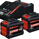 Kit Iniciação 2x EXBA18V-150 + EXAL18V-160 refª 1600A0373Z BOSCH Kit Iniciação 2x EXBA18V-150 + EXAL18V-160 refª 1600A0373Z BOSCH
