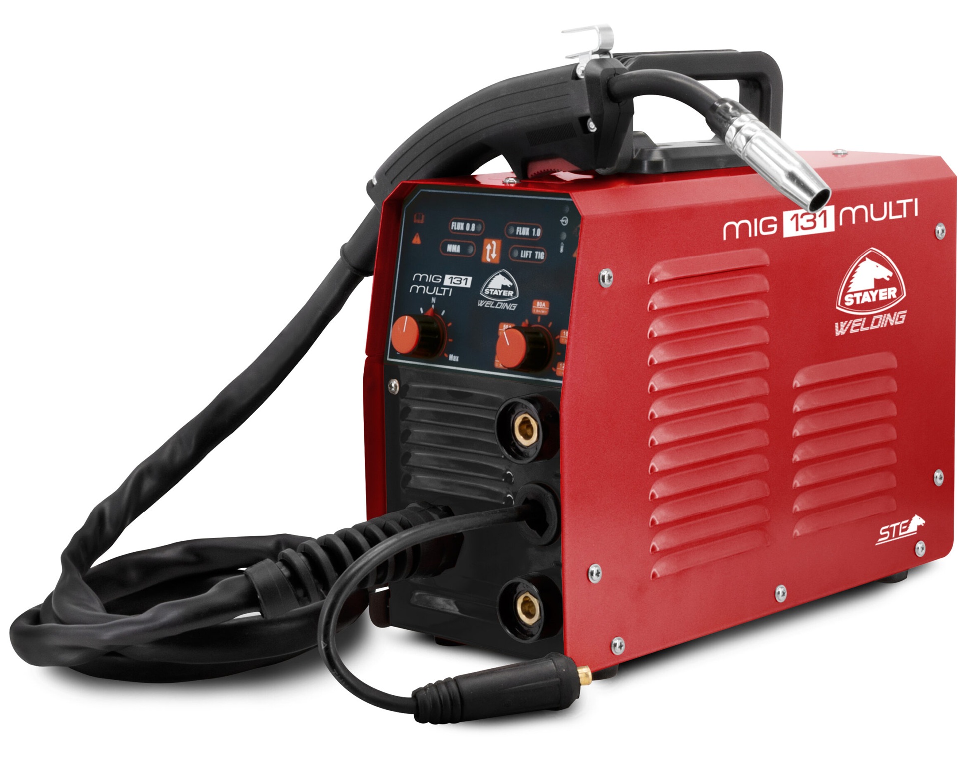 Máquina soldar MIG 131F multi refª 1.2687 STAYER