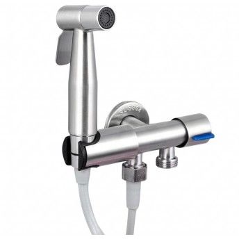 Chuveiro higienico duplo ½ x ½ inox refª 010579 Chuveiro higienico duplo ½ x ½ inox refª 010579