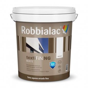 Textifin NG Branco Mate 15L refª 201-0001_15L Robbialac Textifin NG Branco Mate 15L refª 201-0001_15L Robbialac