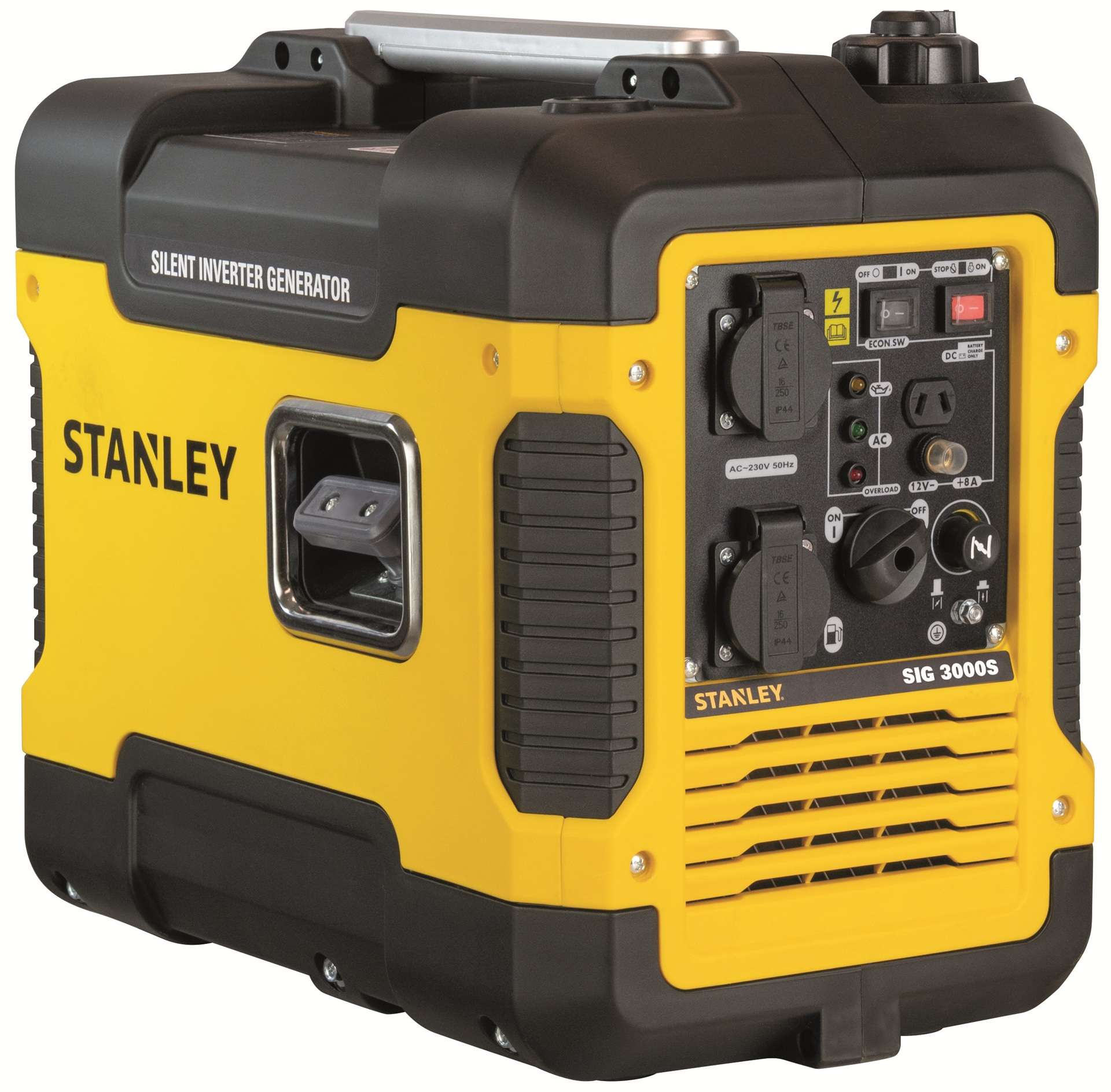 Gerador silencioso 2900w refª SIG3000S STANLEY