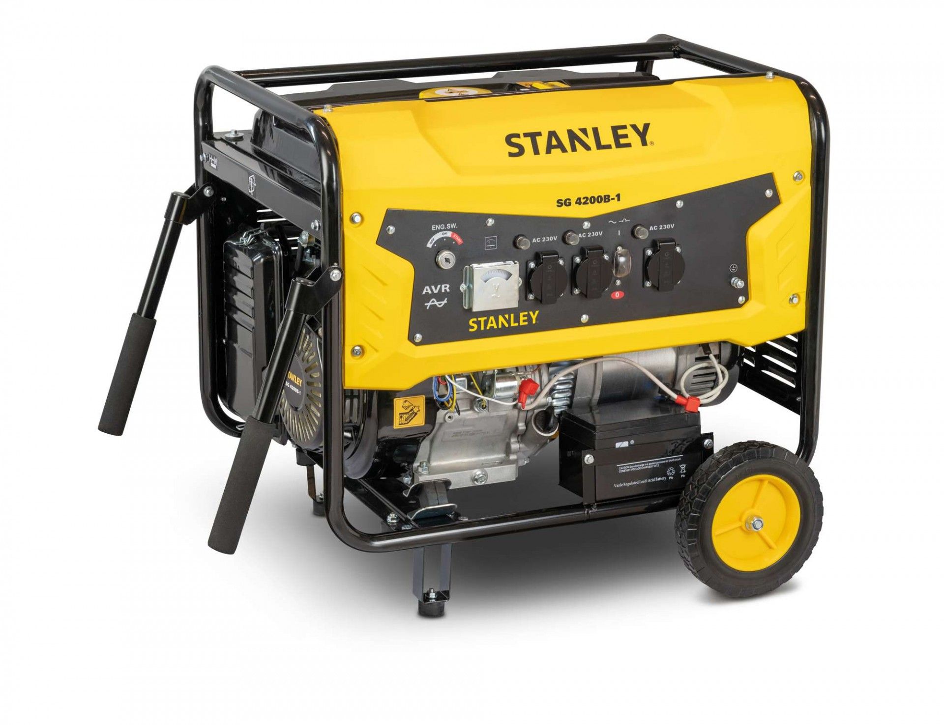 Gerador monofásico 4300w (SXGN4200E) refª SG4200B-1 STANLEY